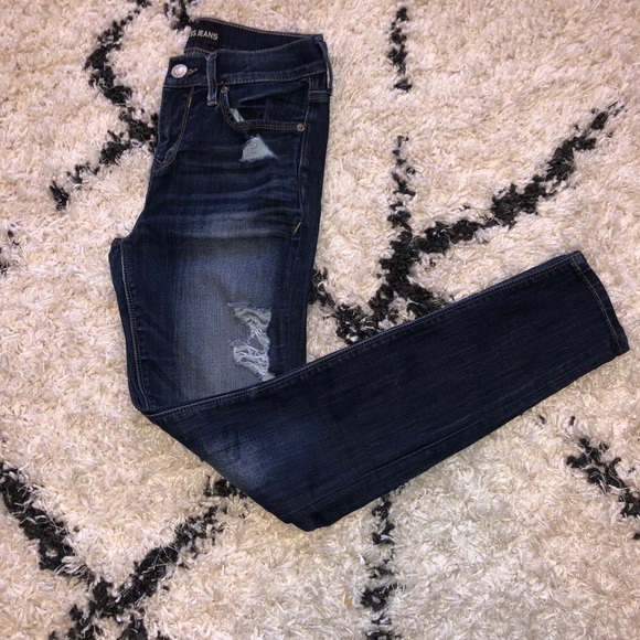 Size 2 Express Mid-Rise Legging Jeans